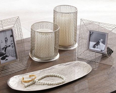 Sam's Furniture - Ashley Furniture - Dympna Accessory Set (Set of 5) - Accessory Set (5/CN) / Silver Finish - A2C00115