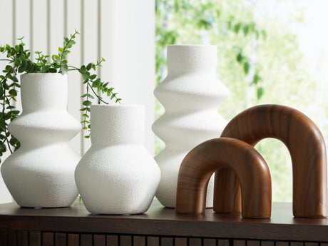 Sam's Furniture - Ashley Furniture - Carterworth Accessory Set (Set of 5) - Accessory Set (5/CN) / White/Brown - A2C00210