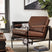 Sam's Furniture - Ashley Furniture - Puckman Accent Chair - Accent Chair / Brown/Silver Finish - A3000193