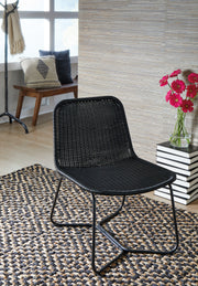 Sam's Furniture - Ashley Furniture - Daviston Accent Chair - Accent Chair / Black - A3000614