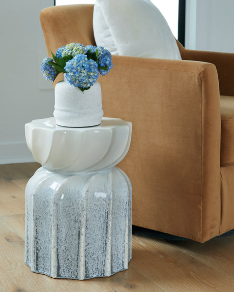 Sam's Furniture - Ashley Furniture - Michamere Stool - Stool / Gray/Taupe - A3000619