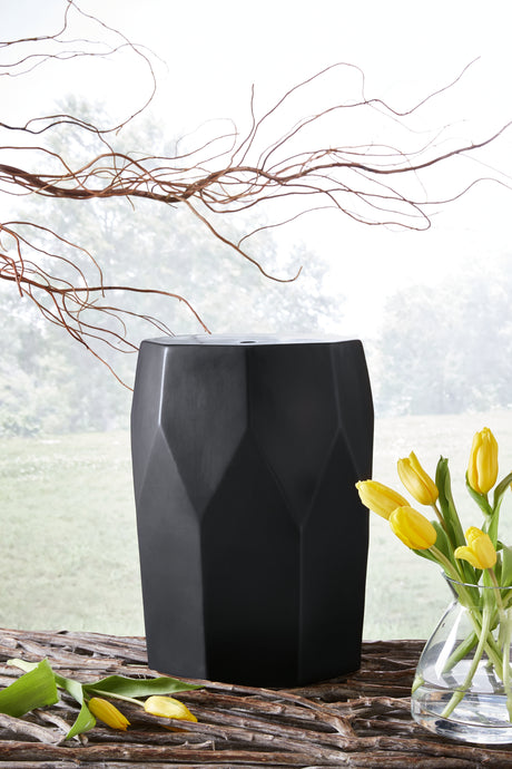 Sam's Furniture - Ashley Furniture - Rhysworth Stool - Stool / Black - A3000632
