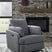 Sam's Furniture - Ashley Furniture - Alainmont Next-Gen Nuvella Swivel Power Recliner - Swivel Power Recliner / Salt and Pepper - A3000738