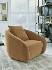 Sam's Furniture - Ashley Furniture - Yahya Swivel Accent Chair - Swivel Accent Chair / Camel - A3000781