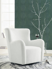 Sam's Furniture - Ashley Furniture - Rowenburg Swivel Glider Accent Chair - Swivel Glider Accent Chair / Cream - A3000797