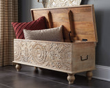 Fossil Ridge Storage Bench