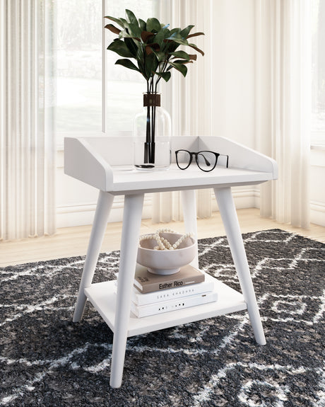 Sam's Furniture - Ashley Furniture - Blariden Accent Table - Accent Table / White - A4000367