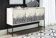 Sam's Furniture - Ashley Furniture - Freyton Accent Cabinet - Accent Cabinet / White/Gray - A4000582