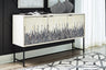 Sam's Furniture - Ashley Furniture - Freyton Accent Cabinet - Accent Cabinet / White/Gray - A4000582