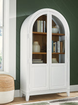 Sam's Furniture - Ashley Furniture - Dagandale Accent Cabinet - Accent Cabinet / White/Natural - A4000598