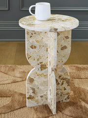 Sam's Furniture - Ashley Furniture - Treygan Accent Table - Accent Table / Beige - A4000647