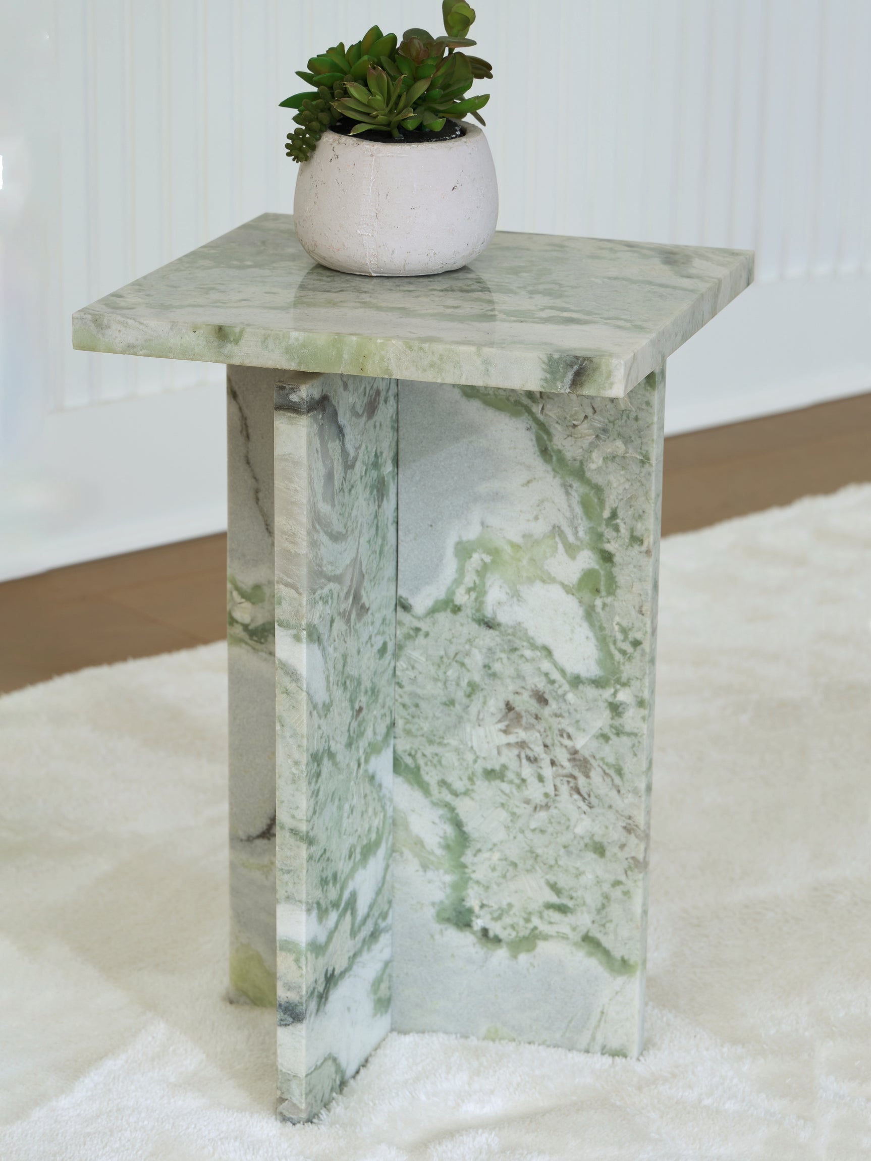 Sam's Furniture - Ashley Furniture - Deaconwell Accent Table - Accent Table / White/Green - A4000648