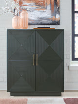Sam's Furniture - Ashley Furniture - Geirwood Accent Cabinet - Accent Cabinet / Dark Green - A4000676