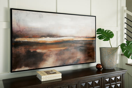Sam's Furniture - Ashley Furniture - Drewland Wall Decor - Wall Art / Black/Brown/Orange - A8000375