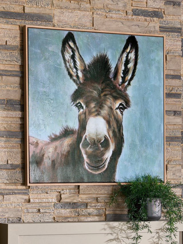 Sam's Furniture - Ashley Furniture - Landerton Wall Decor - Wall Art / Brown/Blue/White - A8000488