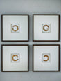 Sam's Furniture - Ashley Furniture - Dallbourne Wall Decor - Wall Art Set (4/CN) / White/Gold Finish - A8000491