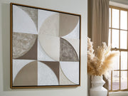 Sam's Furniture - Ashley Furniture - Harelman Wall Decor - Wall Art / Tan/Taupe/White - A8000502
