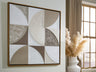 Sam's Furniture - Ashley Furniture - Harelman Wall Decor - Wall Art / Tan/Taupe/White - A8000502