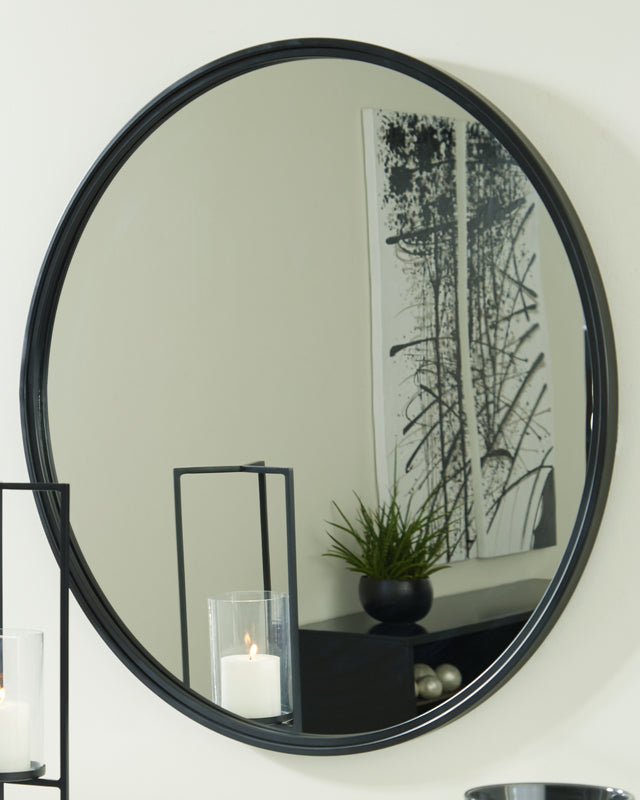 Sam's Furniture - Ashley Furniture - Brocky Mirror - Accent Mirror / White - A8010293