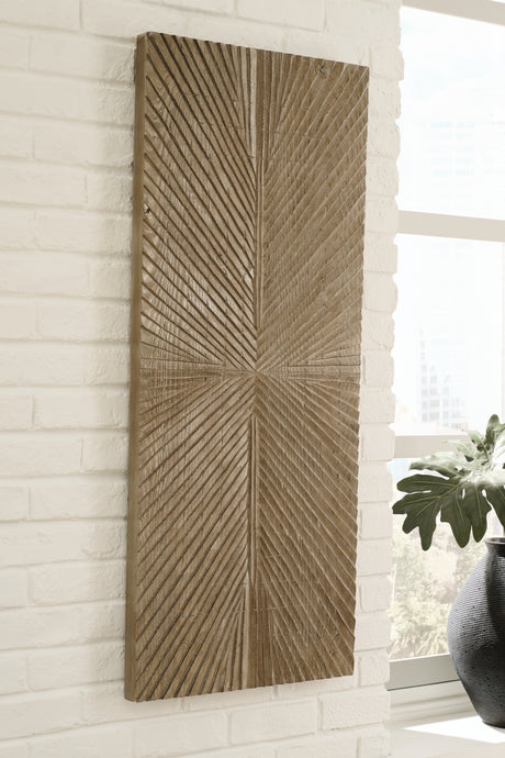 Sam's Furniture - Ashley Furniture - Lenora Wall Decor - Wall Decor / Distressed Brown - A8010280