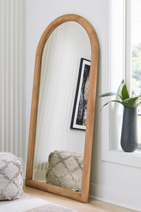 Sam's Furniture - Ashley Furniture - Dairville Mirror - Floor Mirror / Brown - A8010323