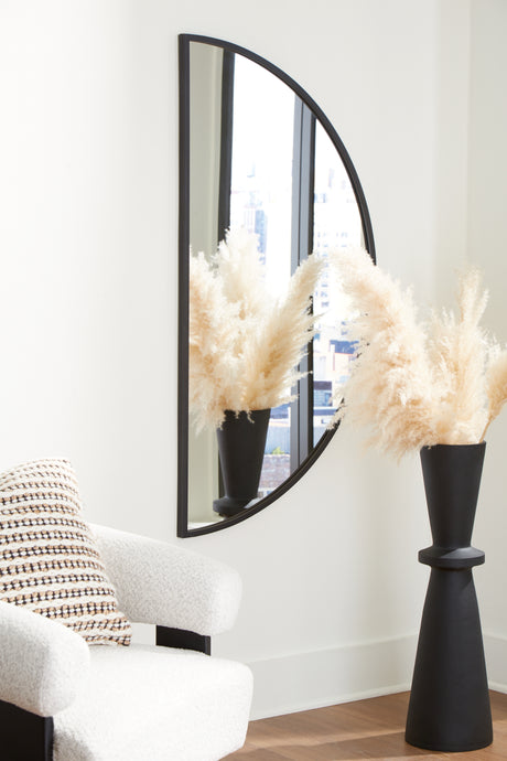Sam's Furniture - Ashley Furniture - Denlow Mirror - Accent Mirror / Black - A8010333