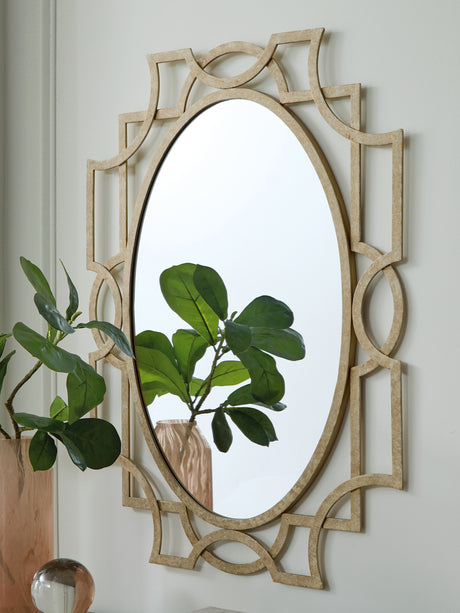 Sam's Furniture - Ashley Furniture - Fulkmore Mirror - Accent Mirror / Antique Gold Finish - A8010350