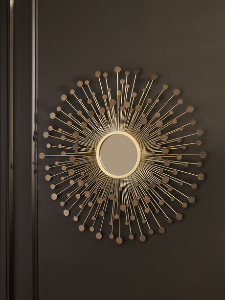 Sam's Furniture - Ashley Furniture - Morwenna Mirror - Accent Mirror / Bronze/Gold Finish - A8010392