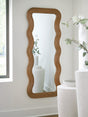 Sam's Furniture - Ashley Furniture - Ellisonville Mirror - Floor Mirror / Brown - A8010413