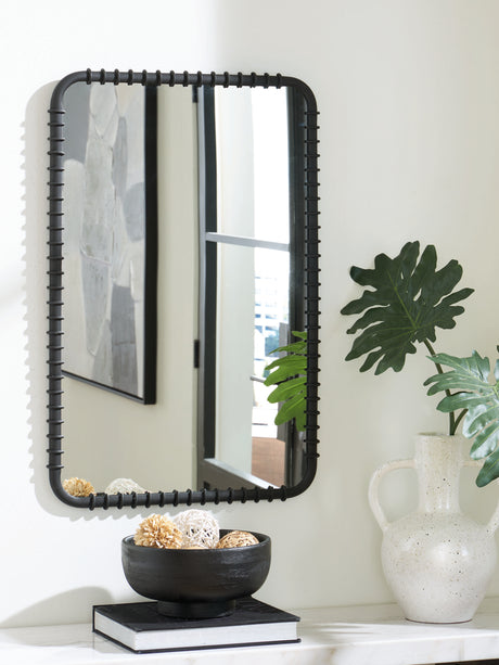 Sam's Furniture - Ashley Furniture - Judlow Mirror - Accent Mirror / Black - A8010419