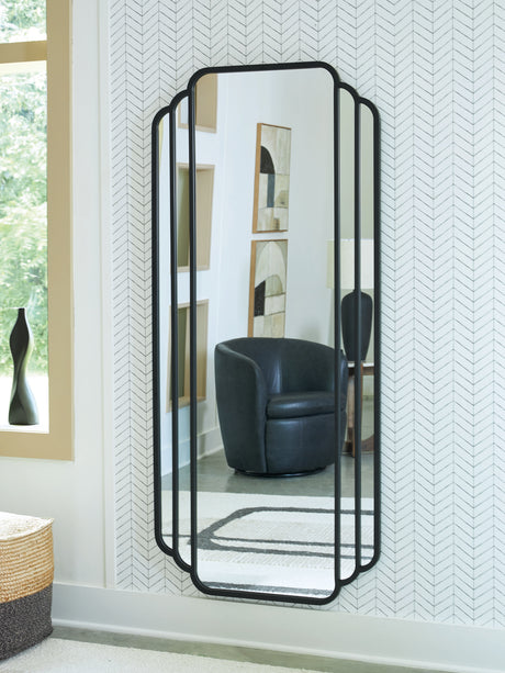 Sam's Furniture - Ashley Furniture - Antigone Mirror - Floor Mirror / Black - A8010434