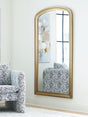 Sam's Furniture - Ashley Furniture - Fintan Mirror - Floor Mirror / Gold Finish - A8010436