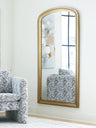 Sam's Furniture - Ashley Furniture - Fintan Mirror - Floor Mirror / Gold Finish - A8010436