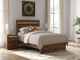 Sam's Furniture - Ashley Furniture - Janfyn Bedroom - Full Panel  Bed / Brown - PCB1010B18