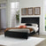 Sam's Furniture - Ashley Furniture - Danziar Bedroom - Queen Panel Bed / Black - B1013B2