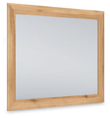Sam's Furniture - Ashley Furniture - Aleaport Bedroom - Bedroom Mirror / Warm Brown - PCB1075-36