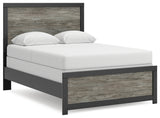 Sam's Furniture - Ashley Furniture - Broachmyn Bedroom - Full Panel Bed / Black/Gray - PCB1118B9