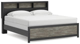 Sam's Furniture - Ashley Furniture - Broachmyn Bedroom - King Bookcase Bed / Black/Gray - PCB1118B6