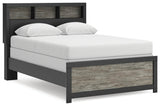 Sam's Furniture - Ashley Furniture - Broachmyn Bedroom - Full Bookcase Bed / Black/Gray - PCB1118B13