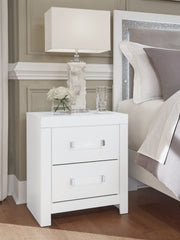 Sam's Furniture - Ashley Furniture - Maeling Bedroom - Two Drawer Night Stand - PCB1119-92