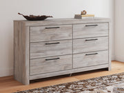 Sam's Furniture - Ashley Furniture - Broachmyn Bedroom - Six Drawer Dresser / Gray - PCB1120-31