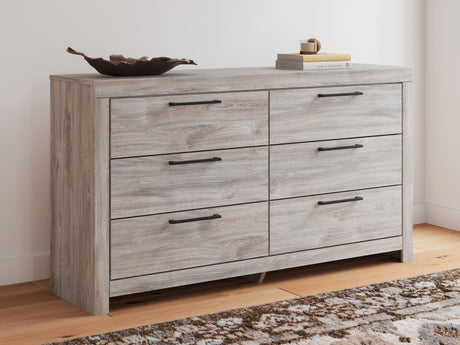 Sam's Furniture - Ashley Furniture - Broachmyn Bedroom - Six Drawer Dresser / Gray - PCB1120-31