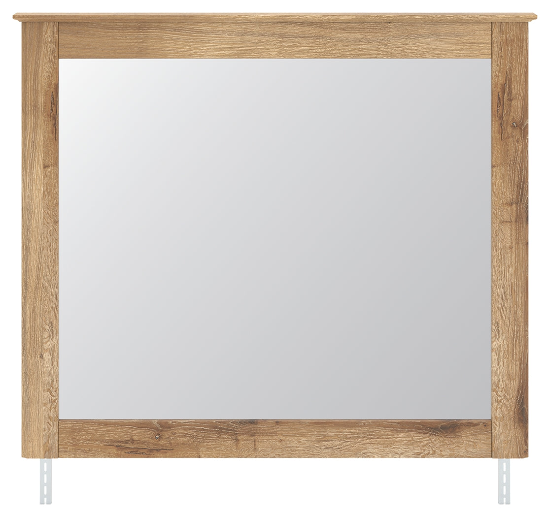 Sam's Furniture - Ashley Furniture - Makidern Bedroom - Bedroom Mirror / Tan - PCB1170-36