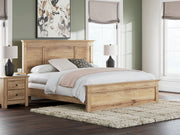 Sam's Furniture - Ashley Furniture - Makidern Bedroom - King Panel Bed / Tan - PCB1170B12