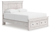 Sam's Furniture - Ashley Furniture - Makidern Bedroom - Queen Panel Storage Bed - PCB1171B4