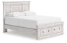 Sam's Furniture - Ashley Furniture - Makidern Bedroom - Queen Panel Storage Bed - PCB1171B4