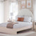 Sam's Furniture - Ashley Furniture - Wistenpine Bedroom - Full Upholstered Panel Bed with Storage / Blush - B1323B13