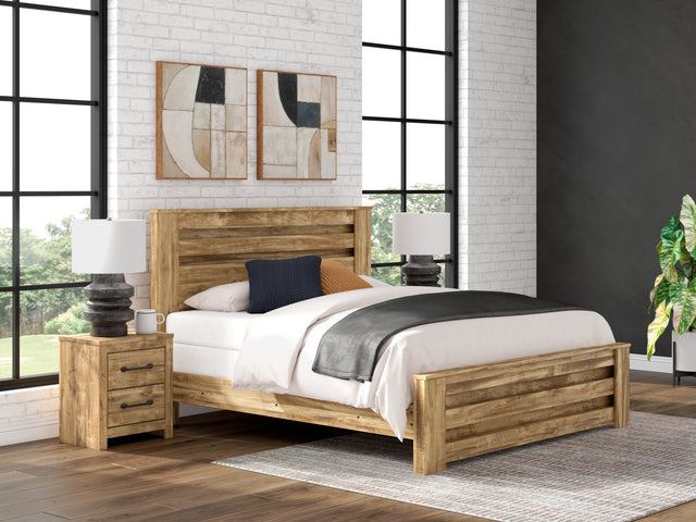 Sam's Furniture - Ashley Furniture - Maystonna Bedroom - King Panel Bed - PCB1580B7