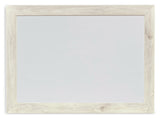 Sam's Furniture - Ashley Furniture - Cambeck Bedroom - Bedroom Mirror / Whitewash - B192-36