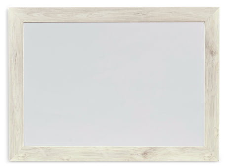 Sam's Furniture - Ashley Furniture - Cambeck Bedroom - Bedroom Mirror / Whitewash - B192-36
